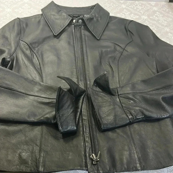 Attention leather jacket L - Picture 9 of 16